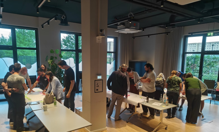 Large workshop group